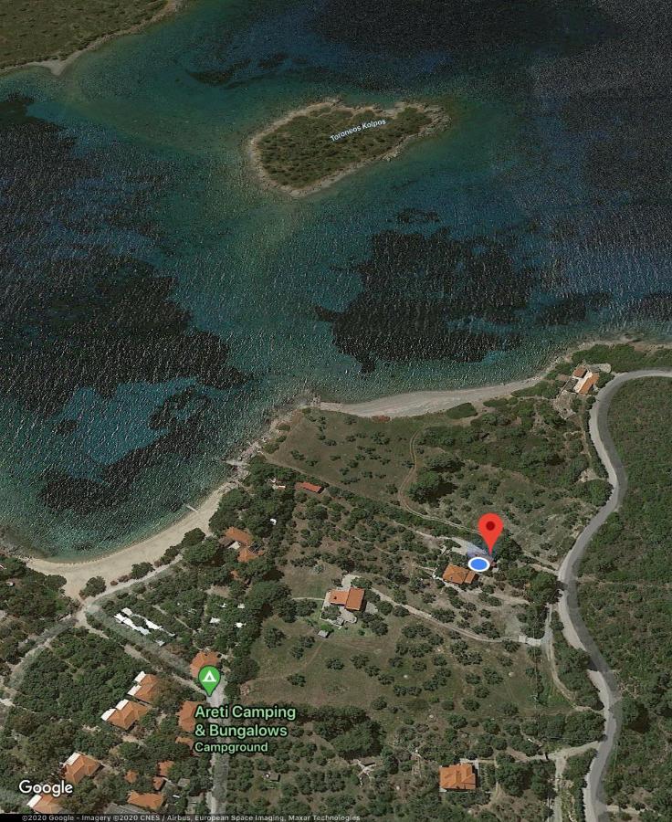 Hidden Gem Sithonia Metochi Agias Kiriakis Exterior foto