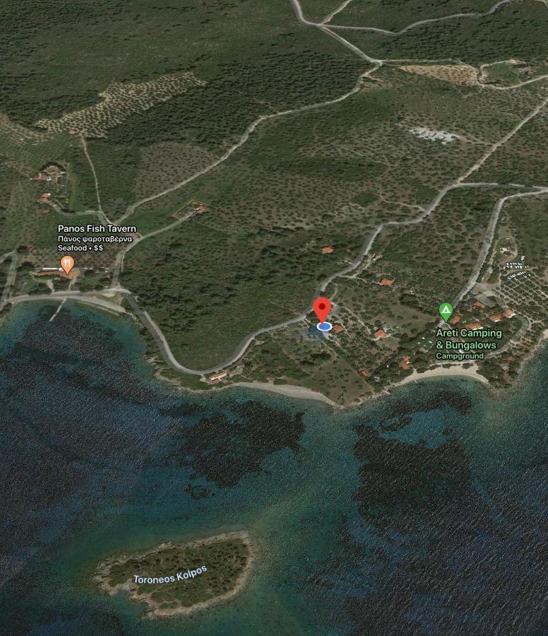 Hidden Gem Sithonia Metochi Agias Kiriakis Exterior foto